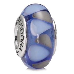 〰️Retired Pandora Zig Zag Murano Glass Bead〰️